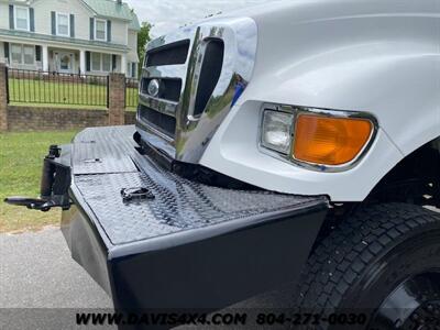 2005 Ford F-750 Superduty Diesel 4x4 Dump Chip Body Tree Truck   - Photo 17 - North Chesterfield, VA 23237