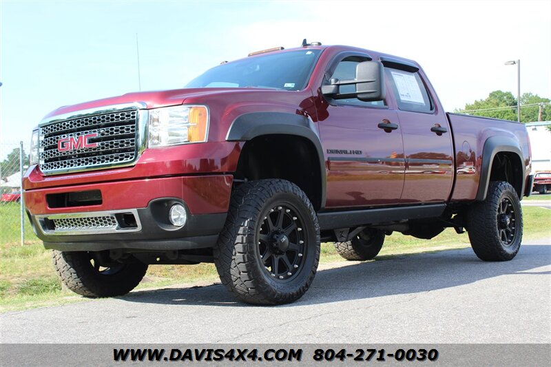 2014 GMC Sierra 2500 HD Denali 6.6 Duramax Diesel Lifted 4X4 Crew Cab ...