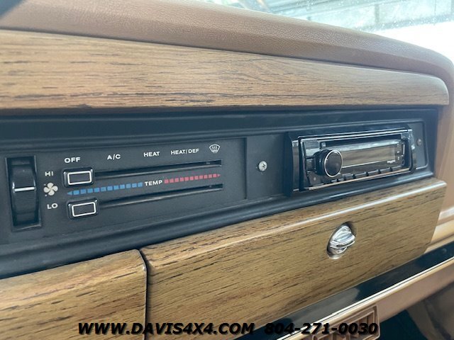 1987 Jeep Grand Wagoneer Lifted 4X4 - Photo 19 - North Chesterfield, VA 23237