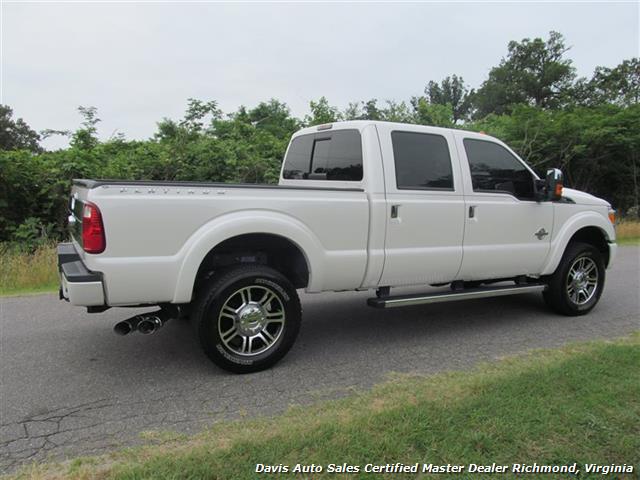 2013 Ford F-350 Super Duty Platinum Lariat 4X4 Crew Cab Short Bed