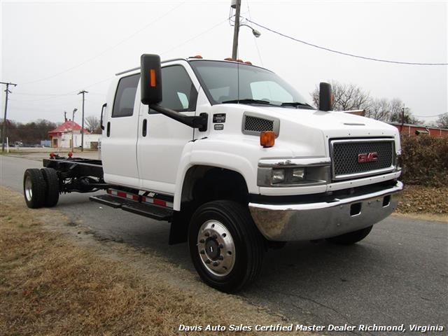 2006 GMC Kodiak Topkick C 5500 6.6 Duramax Turbo Diesel 4X4 Crew Cab Dually