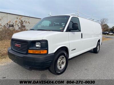 2004 GMC Savana 2500 Heavy Duty Extended Length Cargo Work Van  