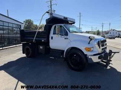 2012 Ford F-650 Dump/ Plow Truck   - Photo 6 - North Chesterfield, VA 23237
