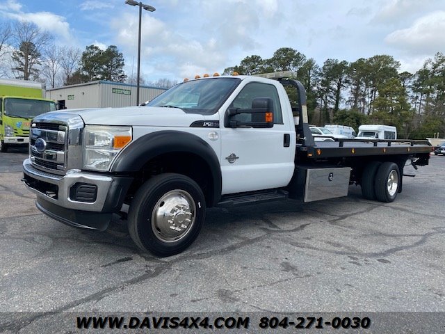 2013 FORD F550 Superduty Diesel Rollback/Wrecker Tow Truck