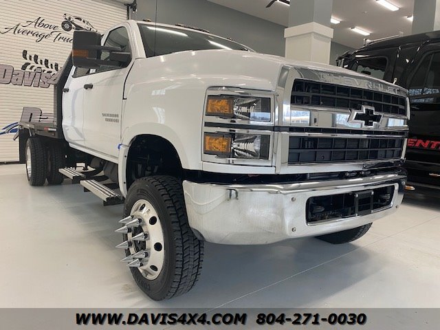 2019 Chevrolet Silverado 5500 Hd Crew Cab 4x4 Kodiaktopkick Duramax Diesel With Allison 7599