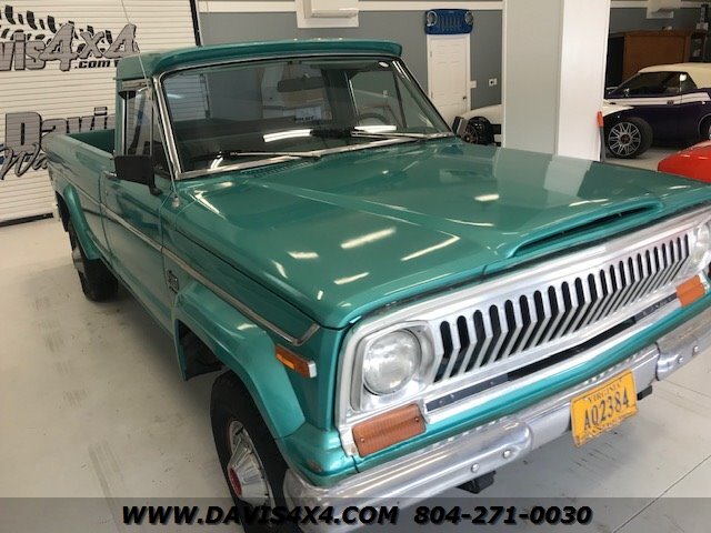 1974 Jeep J10 Four Wheel Drive Classic Pickup Truck