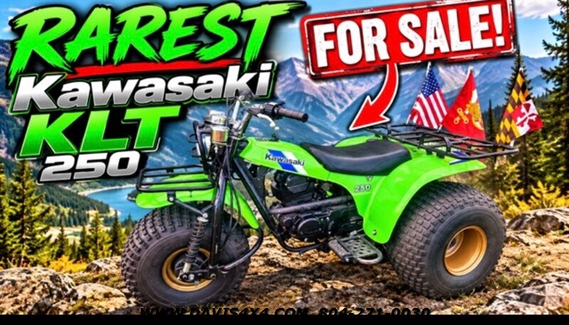 1985 Kawasaki KLT 250 Classic ATC 3-Wheeler   - Photo 1 - North Chesterfield, VA 23237