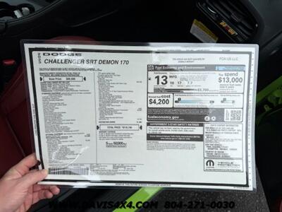 2023 Dodge Challenger SRT Demon 170   - Photo 33 - North Chesterfield, VA 23237