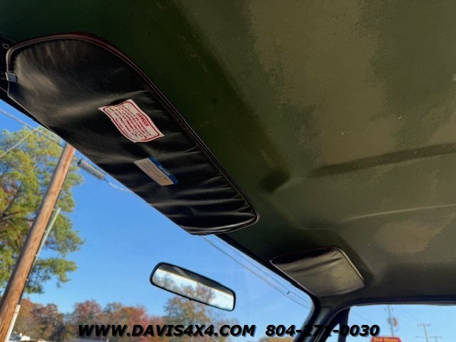 1985 Chevrolet K30 Squarebody Military Truck 4x4 - Photo 21 - North Chesterfield, VA 23237
