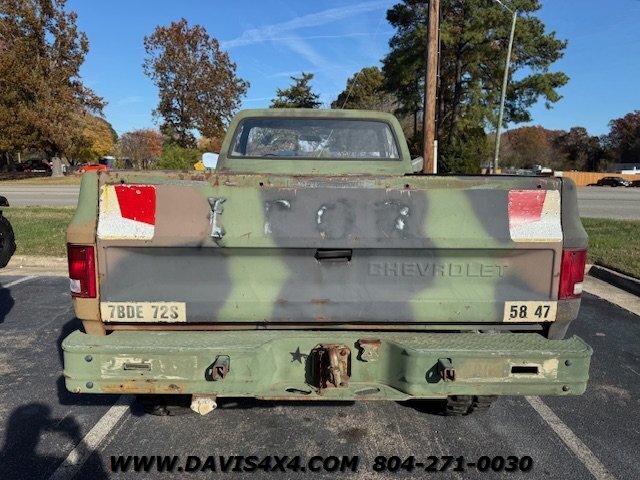 1985 Chevrolet K30 Squarebody Military Truck 4x4 - Photo 11 - North Chesterfield, VA 23237