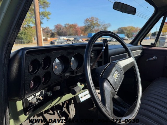 1985 Chevrolet K30 Squarebody Military Truck 4x4 - Photo 20 - North Chesterfield, VA 23237
