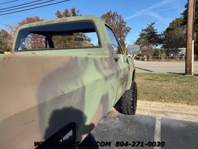 1985 Chevrolet K30 Squarebody Military Truck 4x4 - Photo 10 - North Chesterfield, VA 23237