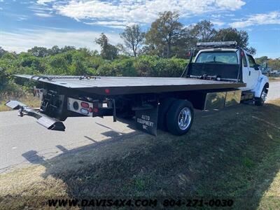 2007 Ford F650 Extended/Quad Cab Rollback Commercial Tow Truck  21 Foot total length 96 inch wide - Photo 4 - North Chesterfield, VA 23237