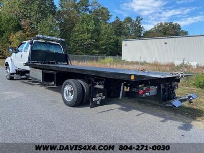 2007 Ford F650 Extended/Quad Cab Rollback Commercial Tow Truck  21 Foot total length 96 inch wide - Photo 6 - North Chesterfield, VA 23237