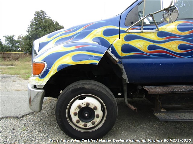 2000 Ford F-650 Super Duty XLT Pro Loader CAT Diesel 21 Foot Rollback ...