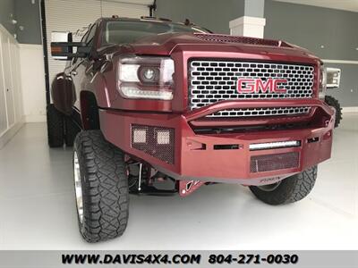 2017 GMC Sierra 3500 Denali 3500 HD Crew Cab Dually SEMA Show Truck  Lifted Duramax Diesel 4x4 Pickup - Photo 44 - North Chesterfield, VA 23237