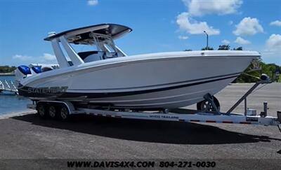 2018 Statement 38 Foot Marine CC Performance Center Console Triple 400  