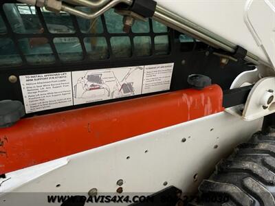 2005 Bobcat S205 Skid Steer Rubber Tire Loader Turbo High Flow  Enclosed Cab - Photo 12 - North Chesterfield, VA 23237