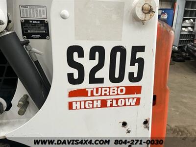 2005 Bobcat S205 Skid Steer Rubber Tire Loader Turbo High Flow  Enclosed Cab - Photo 9 - North Chesterfield, VA 23237