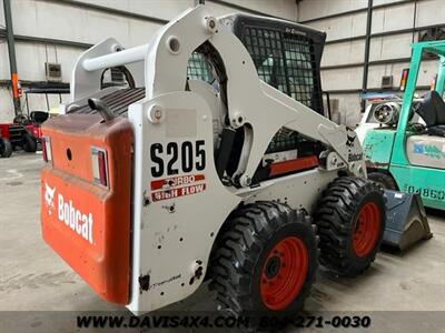 2005 Bobcat S205 Skid Steer Rubber Tire Loader Turbo High Flow  Enclosed Cab - Photo 4 - North Chesterfield, VA 23237