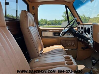 1979 Chevrolet C/K 10 Silverado Squarebody 4x4 Pick Up Truck   - Photo 40 - North Chesterfield, VA 23237