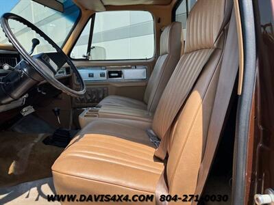 1979 Chevrolet C/K 10 Silverado Squarebody 4x4 Pick Up Truck   - Photo 3 - North Chesterfield, VA 23237