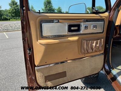 1979 Chevrolet C/K 10 Silverado Squarebody 4x4 Pick Up Truck   - Photo 14 - North Chesterfield, VA 23237