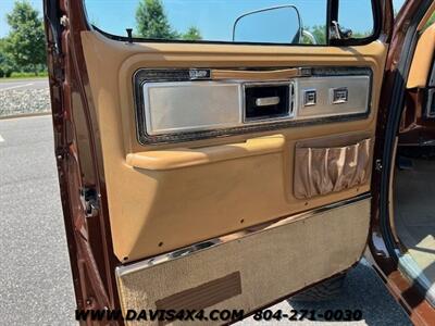 1979 Chevrolet C/K 10 Silverado Squarebody 4x4 Pick Up Truck   - Photo 22 - North Chesterfield, VA 23237