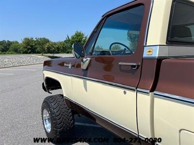 1979 Chevrolet C/K 10 Silverado Squarebody 4x4 Pick Up Truck   - Photo 13 - North Chesterfield, VA 23237