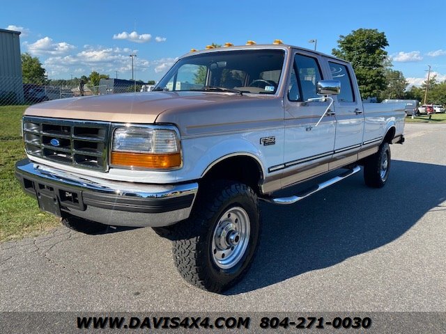 1996 Ford F-350 XLT OBS Crew Cab Long Bed 4x4 Pickup