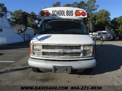 2002 Chevrolet Express 3500 Shuttle Bus/School Bus Style Girardin Minibus  Single Rear Wheel Short - Photo 4 - North Chesterfield, VA 23237