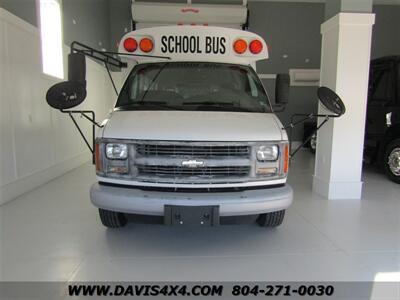 2002 Chevrolet Express 3500 Shuttle Bus/School Bus Style Girardin Minibus  Single Rear Wheel Short - Photo 15 - North Chesterfield, VA 23237