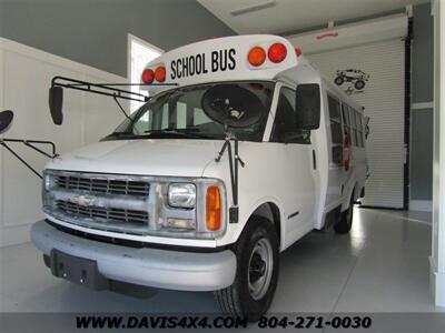 2002 Chevrolet Express 3500 Shuttle Bus/School Bus Style Girardin Minibus  Single Rear Wheel Short - Photo 20 - North Chesterfield, VA 23237