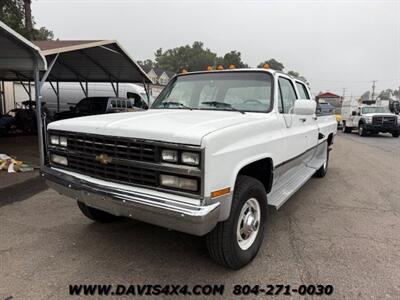 1991 Chevrolet K/V 30 Crew Cab 3+3 Squarebody 4x4   - Photo 2 - North Chesterfield, VA 23237