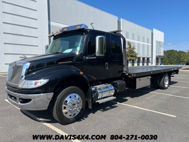 2023 International MV607 Extended Cab Rollback Tow Truck  