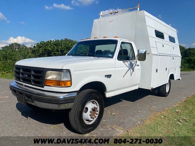 1995 FORD F-450 7.3 Powerstroke Utility Work Truck