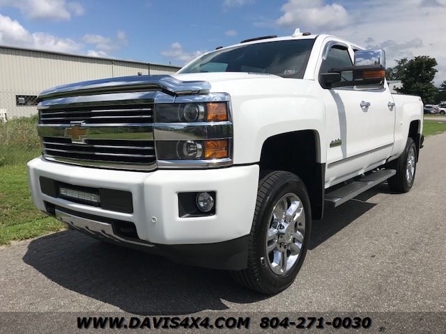 2016 Chevrolet Silverado 2500 4x4 High Country Edition 6.6 Duramax ...