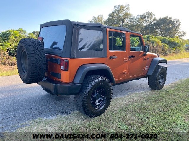 2011 Jeep Wrangler Unlimited Sport Four Door Lifted 4x4
