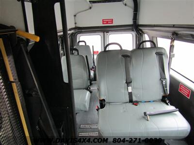 2009 Ford E-350 Super Duty Econoline Commercial Hardtop Cargo  Passenger Caring Shuttle Bus Extended Links - Photo 11 - North Chesterfield, VA 23237