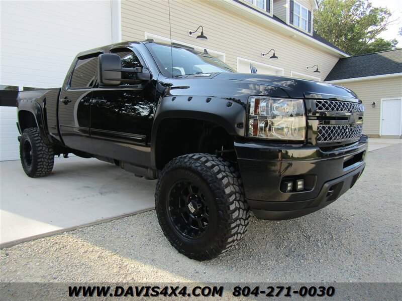 2011 Chevrolet Silverado 2500 Hd 4x4 Lifted Diesel 6.6 Duramax Crew Cab 