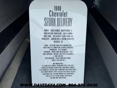1948 Chevrolet Sedan Delivery Hot Rod - Photo 22 - North Chesterfield, VA 23237