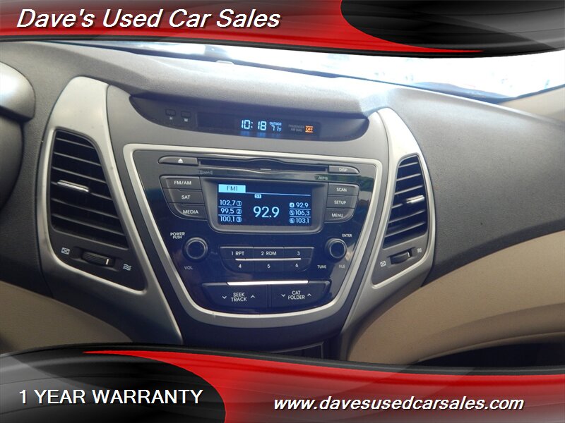 2016 Hyundai Elantra SE Value Edition Limited photo 10