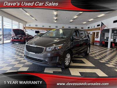 2018 Kia Sedona LX Minivan