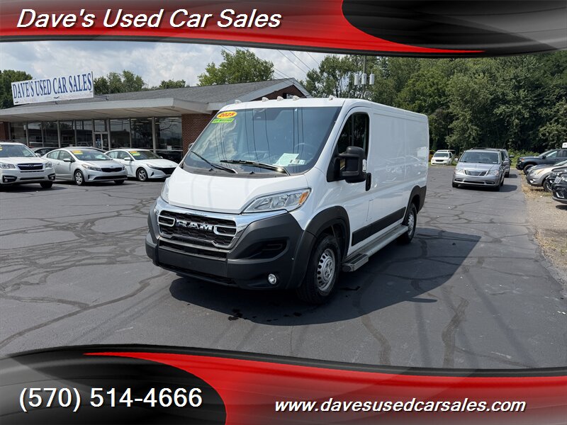 Bright White Clear Coat 2025 RAM ProMaster Van Front-Wheel Drive Automatic
