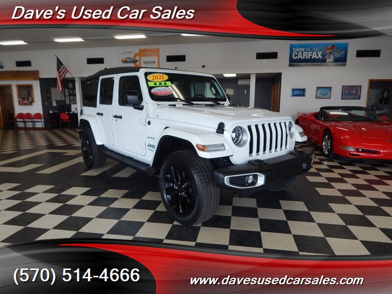 2021 Jeep Wrangler Unlimited Sahara 4xe   - Photo 3 - Wyoming, PA 18644