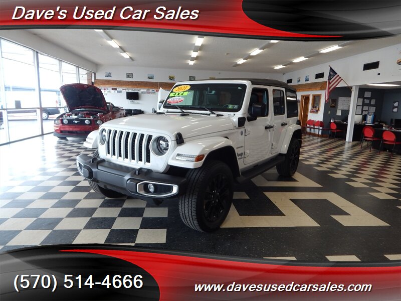 2021 Jeep Wrangler Unlimited Sahara 4xe   - Photo 1 - Wyoming, PA 18644