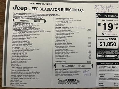 2022 Jeep Gladiator Rubicon   - Photo 5 - San Carlos, CA 94070