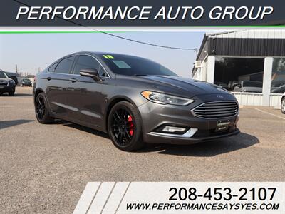 2018 Ford Fusion Titanium Sedan