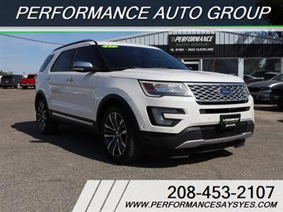 2017 Ford Explorer Platinum SUV