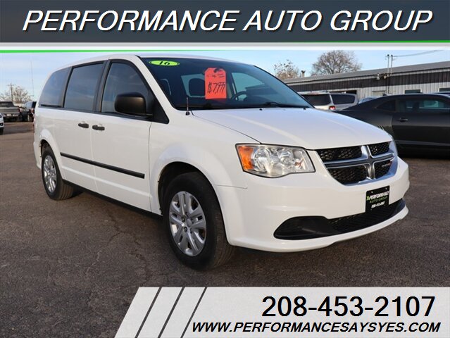 2016 Dodge Grand Caravan American Value Package FWD
